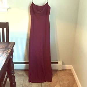 Michaelangelo Bridesmaid Dress. Maroon. Worn once!